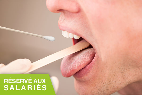 Illustration Mal de gorge, TROD angine, rhume et conseils associés